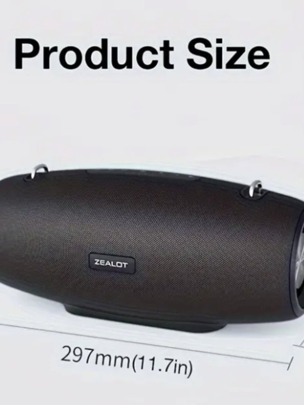 Zealot S67 75W Wireless Bluetooth Partybox Speakers, Dual Pairing, 14400mAh, NEW
